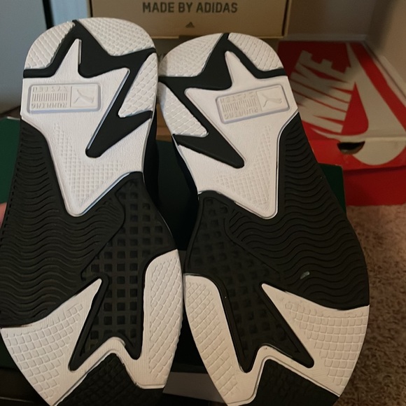 PUMA RS TROPHY-X-BK/GD !Worn once! !Message for additional pictures! - Picture 3 of 5